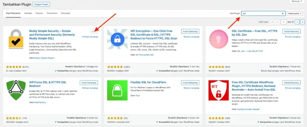 Cara Redirect HTTP ke HTTPS Menggunakan Plugins di WordPress