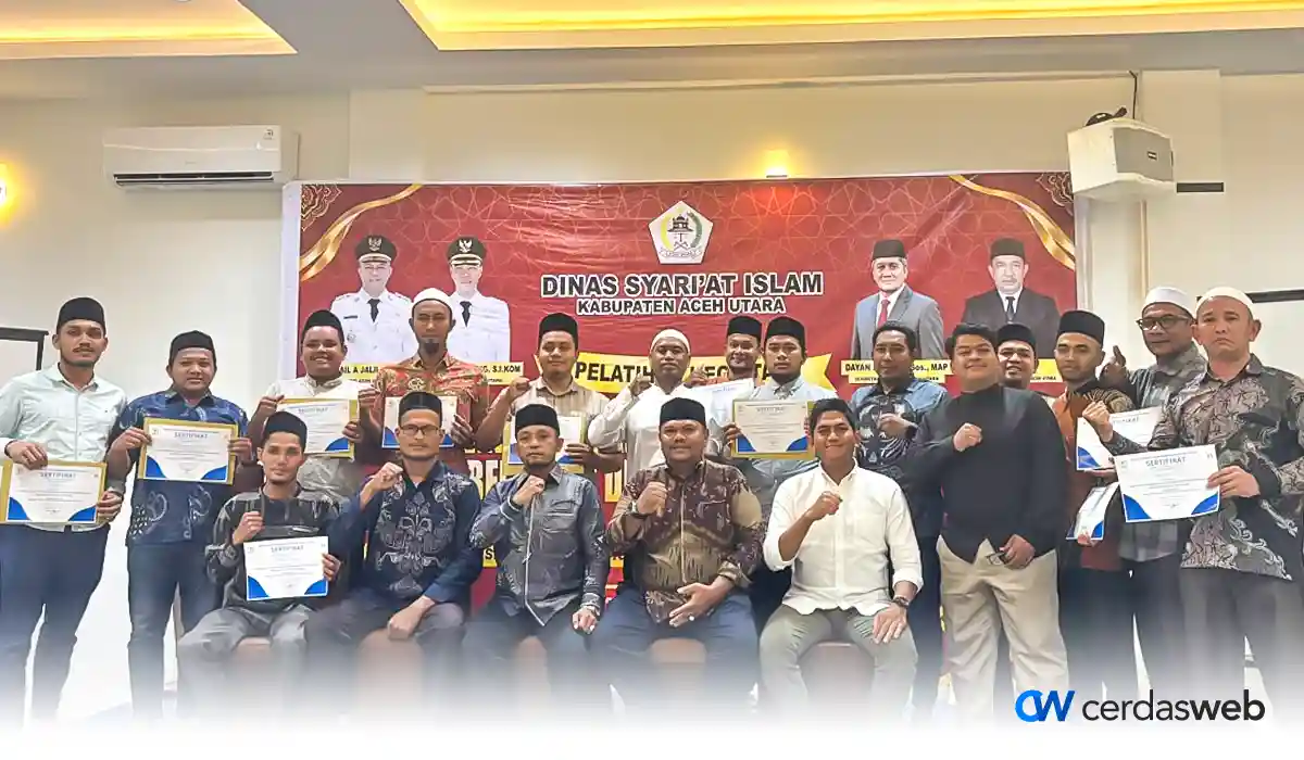 Pelatihan Pembinaan BKM Berbasis Digital dan Website Digelar di Aceh Utara